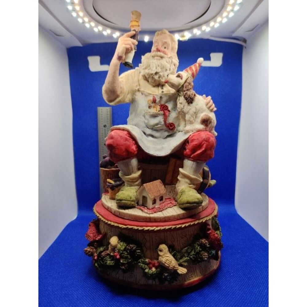 Santa Clause at his Workshop